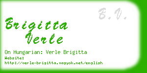 brigitta verle business card